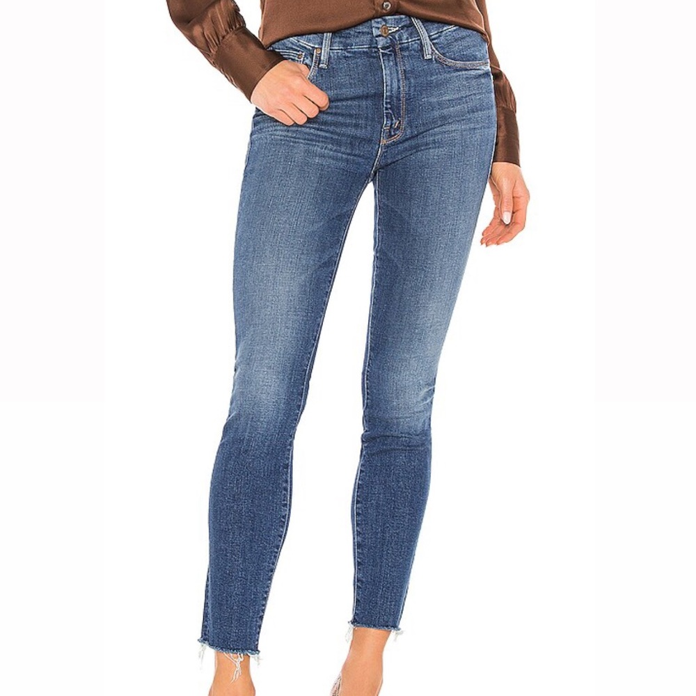MOTHER The Looker Ankle Fray in “Right of Passage” wash